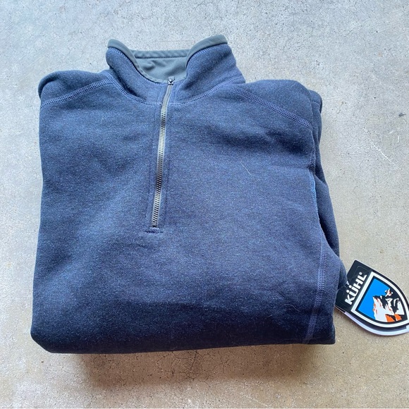 Kuhl Revel 1/4 Zip Sweater Mutiny Navy NWT $95 Gorpcore 

Men's Size Small - Picture 1 of 8